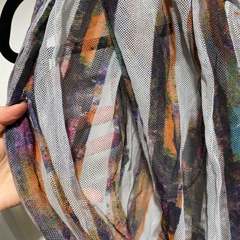 Multicolor Striped Infinity Scarf - Picture 2 of 2